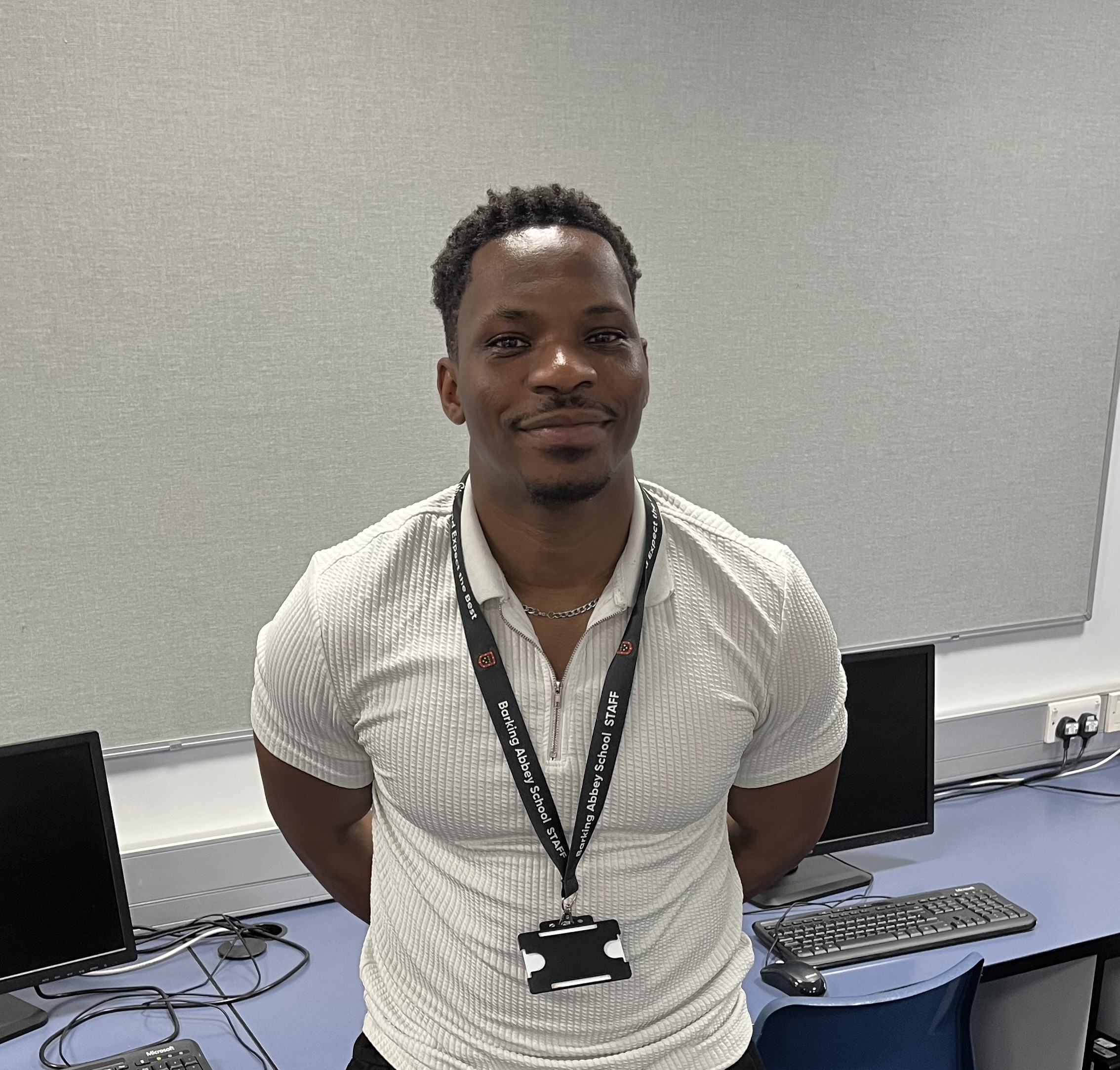 Gabriel Ayeni, English teacher in Dagenham