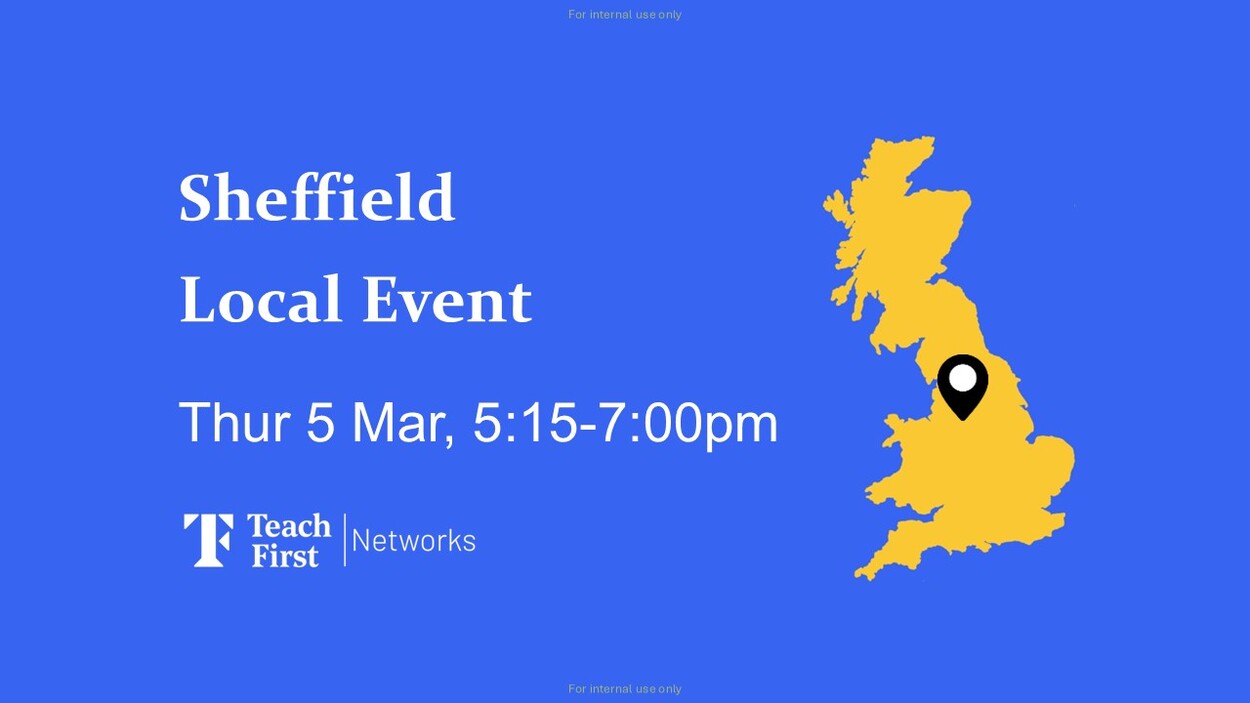 map, time and date of Sheffield event