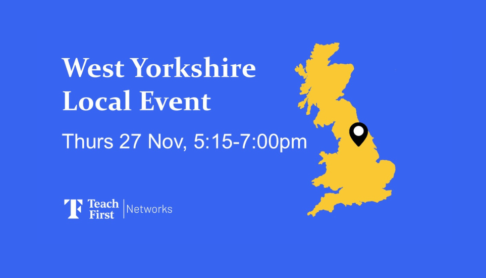 West Yorkshire Local Event Map Poster