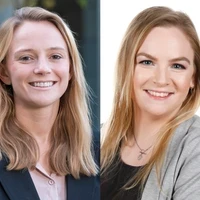 Teach First ambassadors Emily Heath and Theresa Ball