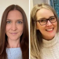 Claire Sullivan, Head of Early Career Teacher Entitlement (ECTE) – Design and Implementation and Carys Taylor, Implementation and Design Manager