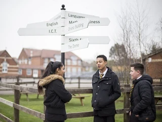 Pupils at a Teach First partner school