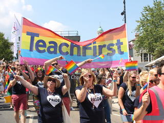 Teach First at Pride parade