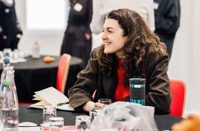 Lauren at a Teach First event