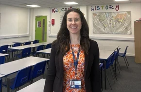 Annabel, history and geography teacher at St John Baptist School and ECTP participant.